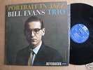 Bill Evans Trio LP Portraits In Jazz Riverside EXC ORIG