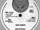 BLACK SABBATH LP - 1st UK Pressing VERTIGO SWIRL LABEL