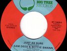 SAM DEES & BETTYE SWANN Just As Sure RARE 70s SOUL Hear