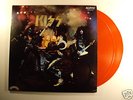 kiss 2lp alive--red vinyl --record mint-uk cald 5001