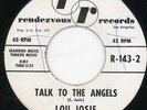 Lou Josie/Gp-Talk To The Angels-NM RR Prom Doo Wop Hear