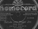 ERNST BUSCH 78rpm 