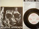 NEGATIVE APPROACH S/T TOUCH & GO 1982 ORIGINAL INSERT