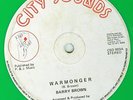 BARRY BROWN - WARMONGER - ORIG CITY SOUNDS 12