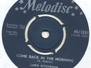 LORD KITCHENER*come back*BONGO CALYPSO*women*LISTEN