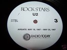 U2 Rock Stars Radio Program Vinyl LP