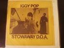 IGGY POP BOWIE STOWAWAY D.O.A STOOGES RARE PUNK LP KBD