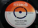 KEN BOOTHE,YOU'RE ON MY MIND,STUDIO 1,ROCKSTEADY,RARE