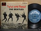 Beatles Twist & Shout EP Green Label Super Rare OZ