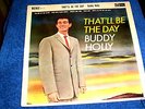 BUDDY HOLLY LP THAT'LL BE THE DAY ORGINAL  EX-CON