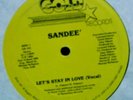 Modern Soul: SANDEE Let's Stay In Love 12