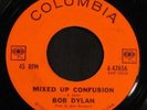 RARE-----Bob Dylan's first Mixed up Confusion 45 RPM