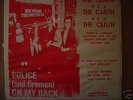 RARE - THE CLASH LIVE - POLICE (AND FIREMEN) ON MY BACK