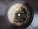 Victor 1920's ELDER J E BURCH Sermon with Singing 78rpm