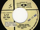 FIVE CANADIANS Never Alone b/w House of the Rising Sun