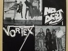 VORTEX split LP with NO DEBT fast Belgian HC Punk 1984
