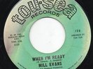 MILL EVANS when i'm ready TOU-SEA northern soul 45