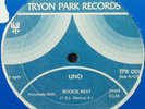 UNO - BOOGIE BEAT (EXCELLENT) TRYON PARK  LISTEN  RARE