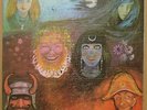 KING CRIMSON IN WAKE OF POSEIDON ORIG UK PINK ISLAND LP
