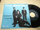 7 she loves you the beatles only italy press rare