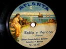 AGUSTIN BARRIOS Atlanta 65392/7 TANGO 78rpm BICHO FEO