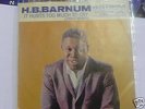 H.B Barnum-It hurts too much too cry black RCA