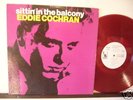 EDDIE COCHRAN ROCKABILLY RED VINYL JAPAN PROMO