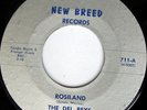 rare Northern Soul 45 DEL REYS rosiland NEW BREED Hear