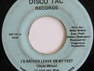 CLYDE MILTON LEAVE ON MY FEET RARE MODERN SOUL 45 HEAR