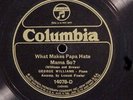 GEORGE WILLIAMS pre war blues 78 from 1925 nm 