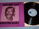 LIGHTNIN' SLIM LP ROOSTER BLUES. BLUE HORIZON UK 1st 70