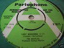   UK orig. THE BEATLES  LADY MADONNA Demo