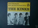 45: Kinks Milk Cow Blues Swe Pye 7N 314 w PS -66 M-