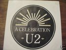 U2  A Celebration France Unique Cover Single Rare