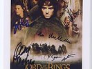 LORD OF THE RINGS COLOUR 8X10 SIGNED BY 7 OF CAST