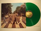 BEATLES On APPLE Abbey Road LP UK GREEN VINYL
