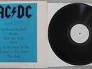 AC/DC Live 1977 Black Vinyl LP