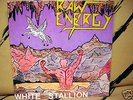 RAW ENERGY-WHITE STALLION--PRIVATE,METAL,RARE LP,SEALED