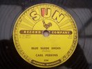 CARL PERKINS BLUE SUEDE SHOES RARE SUN 78 RPM RECORD
