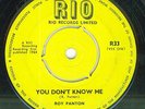ROY PANTON YOU DONT KNOW ME - ORIG 1964 RIO 7