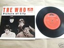 The Who Picture of Lily Israeli EP 1967 EX