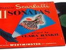 WESTMINSTER ORIGINAL GREEN/SCARLATTI/HASKIL/PIANO/RARE