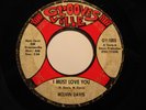 Northern Soul 45 MELVIN DAVIS on GROOVESVILLE HEAR
