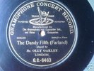 OLLY OAKLEY 1904 G&T BANJO SOLO 'THE DANDY FIFTH'