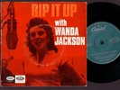 WANDA JACKSON RIP IT UP AUSSIE EP  ROCKABILLY CAPITOL