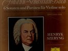 SZERYNG BACH 6 SONATAS FOR SOLO VIOLIN DGG Tulip MINT