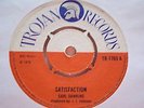 RARE SKA UK 45 - CARL DAWKINS - SATISFACTION - TROJAN