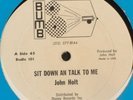 JOHN HOLT:SIT DOWN AND TALK TO ME/SEXY EYES:VGC/EX