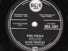 ELVIS PRESLEY  ORIG 1958 UK  78 KING CREOLE  NR MINT