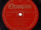 PREWAR COUNTRY 78 TOMMY WHITNER'S BAND CHAMPION 16160